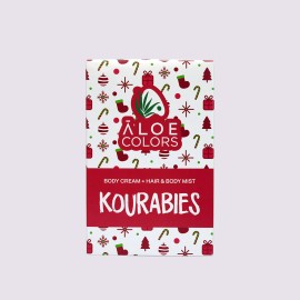 Aloe Colors Kourabies Gift Set Hair & Body Mist 100ml & Body Cream 100ml