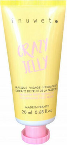 Inuwet Μάσκα Προσώπου Crazy Jelly Passion Fruit Moisturizing Face Mask 20ml