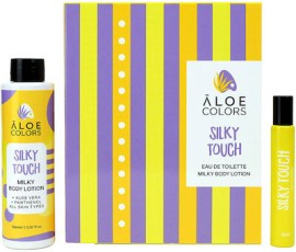 Aloe Colors Promo Silky Touch Eau De Toilette 10ml & Milky Body Lotion 150ml