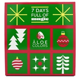 Aloe Colors Advent Calendar 7 Days Full Of Magic Χριστουγεννιάτικο Κουτί Με 7 Προϊόντα