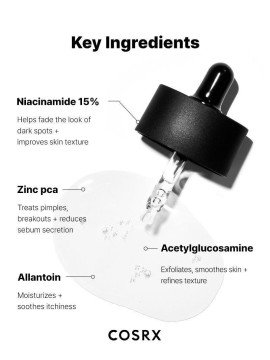 Cosrx The Niacinamide 15 Serum Προσώπου για Ακμή 20ml