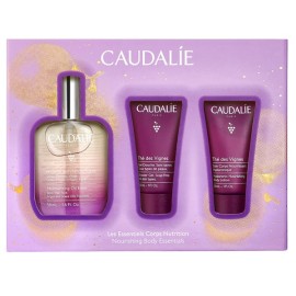 Caudalie Promo Pack Fig Moisturizing Oil Elixir 50ml + Αφρόλουτρο 30ml + Κρέμα Σώματος 30ml