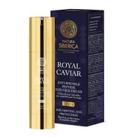 Natura Siberica Royal Caviar Anti-Wrinkle Peptide Day Face Cream Spf20, 50ml