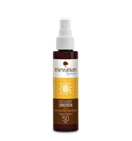 Messinian Spa Sunscreen Αντηλιακή Κρέμα Προσώπου και Σώματος SPF50 σε Spray 100ml