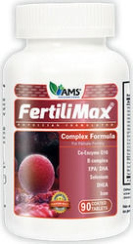 AMS FertiliMax 90 ταμπλέτες Πολυσύνθετη φόρμουλα για τη γυναικεία γονιμότητα