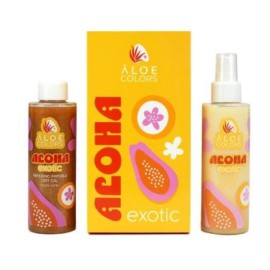 Aloe Colors Aloha Exotic Set with Invisible Oil Mist, 150ml & Repairing Invisible Dry Oil, 150ml