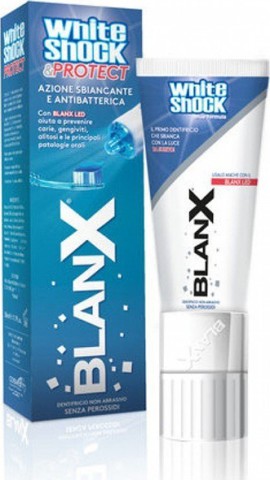 Blanx White Shock Protect Οδοντόκρεμα Λεύκανσης 50ml Με Λαμπάκι Led