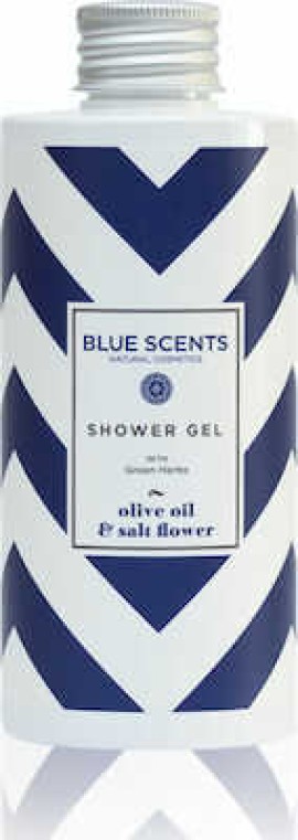 Blue Scents Olive Oil & Salt Flower Shower Gel with Green Herbs 300ml