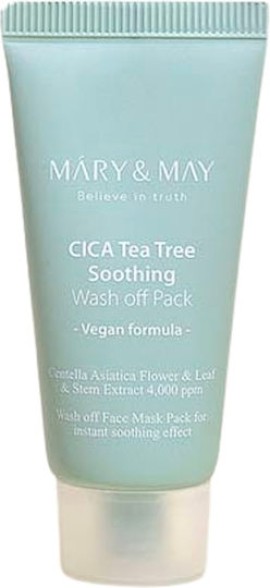 Mary & May Believe In Truth Cica TeaTree Soothing Wash Off Pack 30gr