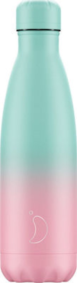 Chilly s Ανοξείδωτο Μπουκάλι Θερμός Gradient Pastel 500ml