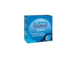 Durex Classic Μπλε Jeans χ 3  