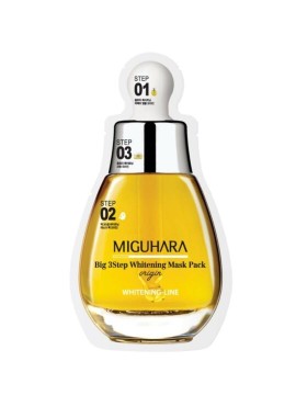 Miguhara Big 3step whitening mask pack