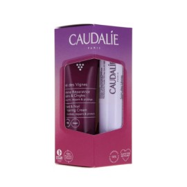 Caudalie The Des Vignes Hand & Lip Duo Σετ Περιποίησης με Κρέμα Χεριών 30ml