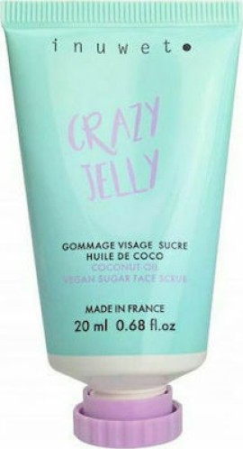 Inuwet Crazy Jelly Monoi & Coconut Oil Face Peeling Scrub 20ml