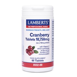 Lamberts Cranberry 18.750mg 60tabs