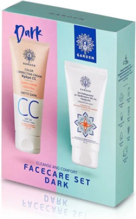 Garden Promo Color Correcting Cream CC Matte Face SPF30 Dark 50ml & Cleansing Gel Face & Eyes 50ml