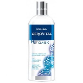 Gerovital H3 Classic Ενυδατικό Γαλάκτωμα Καθαρισμού 2 σε 1, 200ml