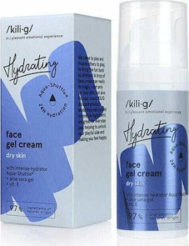 KILIG Hydrating Face Gel Cream Dry Skin Κρέμα Τζελ Εντατικής Ενυδάτωσης Για Ξηρές Επιδερμίδες 50ml