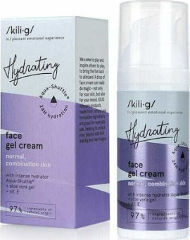 KILIG Hydrating Face Gel Cream Κρέμα Τζελ Εντατικής Ενυδάτωσης Για Κανονικές-Μικτές Επιδερμίδες 50ml