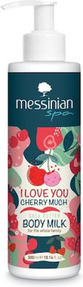 Messinian Spa Body Milk I Love You Cherry Much 300ml