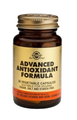 Solgar Advanced Antioxidant Formula Προηγμένη Φόρμουλα, 30 Vegetable Capsules