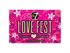 W7 Cosmetics Love Fest Παλέτα με Σκιές Ματιών σε Στερεή Μορφή Πολύχρωμη 36g