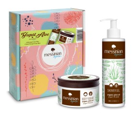 Messinian Spa Box Yogurt Aloe Body Yogurt & Aloe 250ml & Shower Gel Yogurt & Aloe 300ml