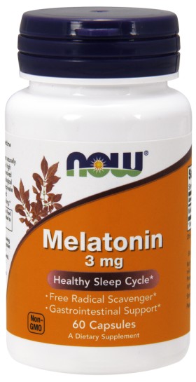 Now Foods Melatonin 3mg , 60 κάψουλες