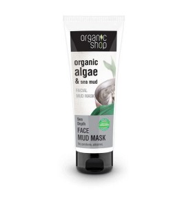 Natura Siberica Organic Shop Organic Algae & Sea Mud Face Mask , 75ml