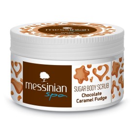 Messinian Spa Sugar Body Scrub Chocolate & Caramel Fudge, 250ml