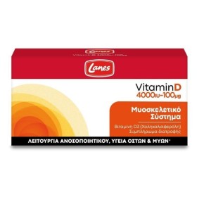 Lanes Vitamin D3 4000iu-100 μg, 60 Κάψουλες 