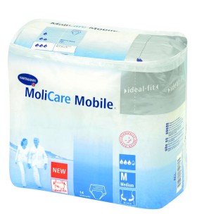 Hartmann MoliCare Premiun Mobile Μπλε Medium 80-120cm ,14 Τεμάχια