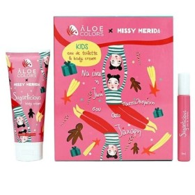 Aloe Colors x Missy Merida Promo Kids Eau De Toilette Sugarlicious 10ml & Body Cream Sugarlicious 10