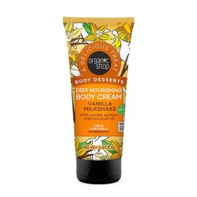 Organic Shop Body Desserts Vanilla Milkshake, θρεπτική κρέμα σώματος Vanilla Milkshake 150ml