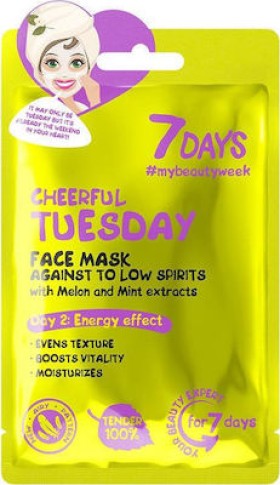 7DAYS Cheerful Tuesday Sheet Mask 28gr