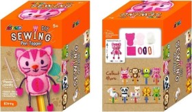 Avenir Avenirkids DIY Sewing Pen Topper-Κουκλάκι για Στυλό σε Σχέδιο Kitty 5+, 1τμχ