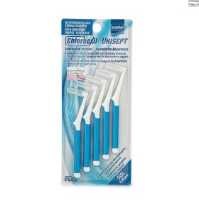 Intermed Chlorhexil Interdental Brushes Μεσοδόντια Βουρτσάκια 0.60 mm, 5 τμχ