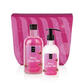 Lavish Care Xmas Winter Jingle Cherry Rum Bag Set (Body Lotion 300ml+Showergel 500ml)