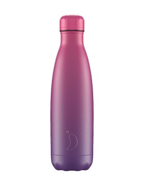 Chillys Gradient Edition Μπουκάλι Θερμός Purple Fuchsia 500ml