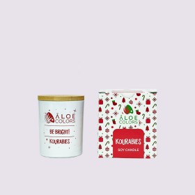 Aloe Colors Kourabies Soy Candle Αρωματικό Κερί Σόγιας, 150gr