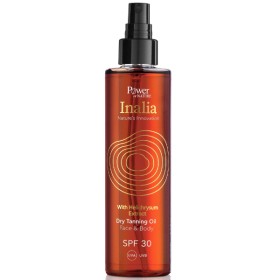 Power Health Inalia Dry Tanning Oil Αντηλιακό Λάδι Προσώπου SPF30 200ml