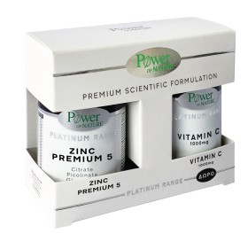 Power Health Platinum Range Zinc Premium 5 30 κάψουλες + Vitamin C 1000mg 20 ταμπλέτες