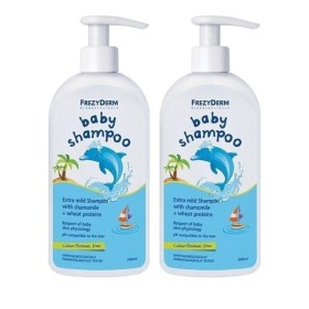 Frezyderm Baby Shampoo με Χαμομήλι 300ml με Αντλία & Δώρο 300ml