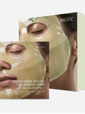 Nacific Green Tea Cica Collagen Gel Mask 35gr