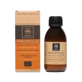 Apivita Propolis Βιολογικό Σιρόπι για το Λαιμό με Μέλι & Θυμάρι, 150 ml