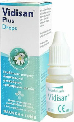 Bausch & Lomb Vidisan Plus Drops, 10ml