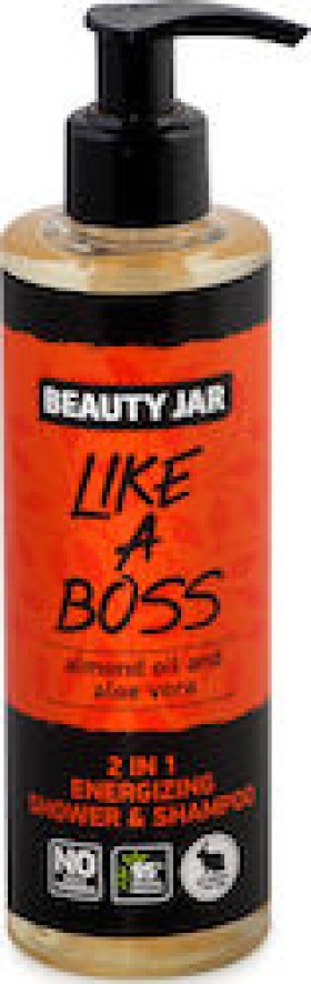 Beauty Jar LIKE A BOSS 2σε1 σαμπούαν/αφρόλουτρο για άνδρες, 250ml