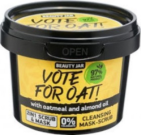 Beauty Jar VOTE FOR OAT! Μάσκα/Scrub προσώπου, 120gr