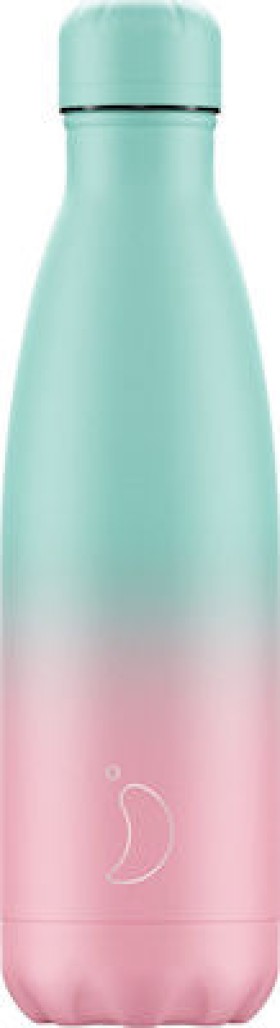 Chilly s Ανοξείδωτο Μπουκάλι Θερμός Gradient Pastel 500ml