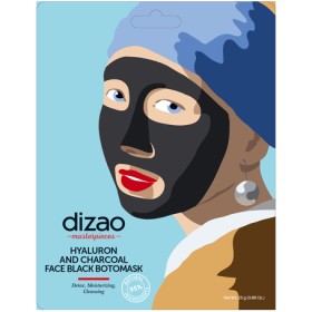 Dizao Hyaluron and Charcoal Face Black BotoMask 1τεμάχιο